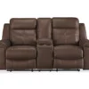 Jesolo Coffee Brown Reclining Console Loveseat 2 Jesolo Coffee Brown Reclining Console Loveseat -Household Items Sale 810519673