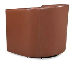 Willow River Hammond Faux Leather Swivel Accent Chair -Household Items Sale 810519939 5