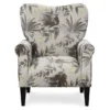 Willow River Lincoln Floral Accent Chair 2 Willow River Lincoln Floral Accent Chair -Household Items Sale 810519969 1