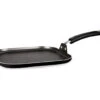 11" Black Square Non-Stick Rivet Handle Griddle