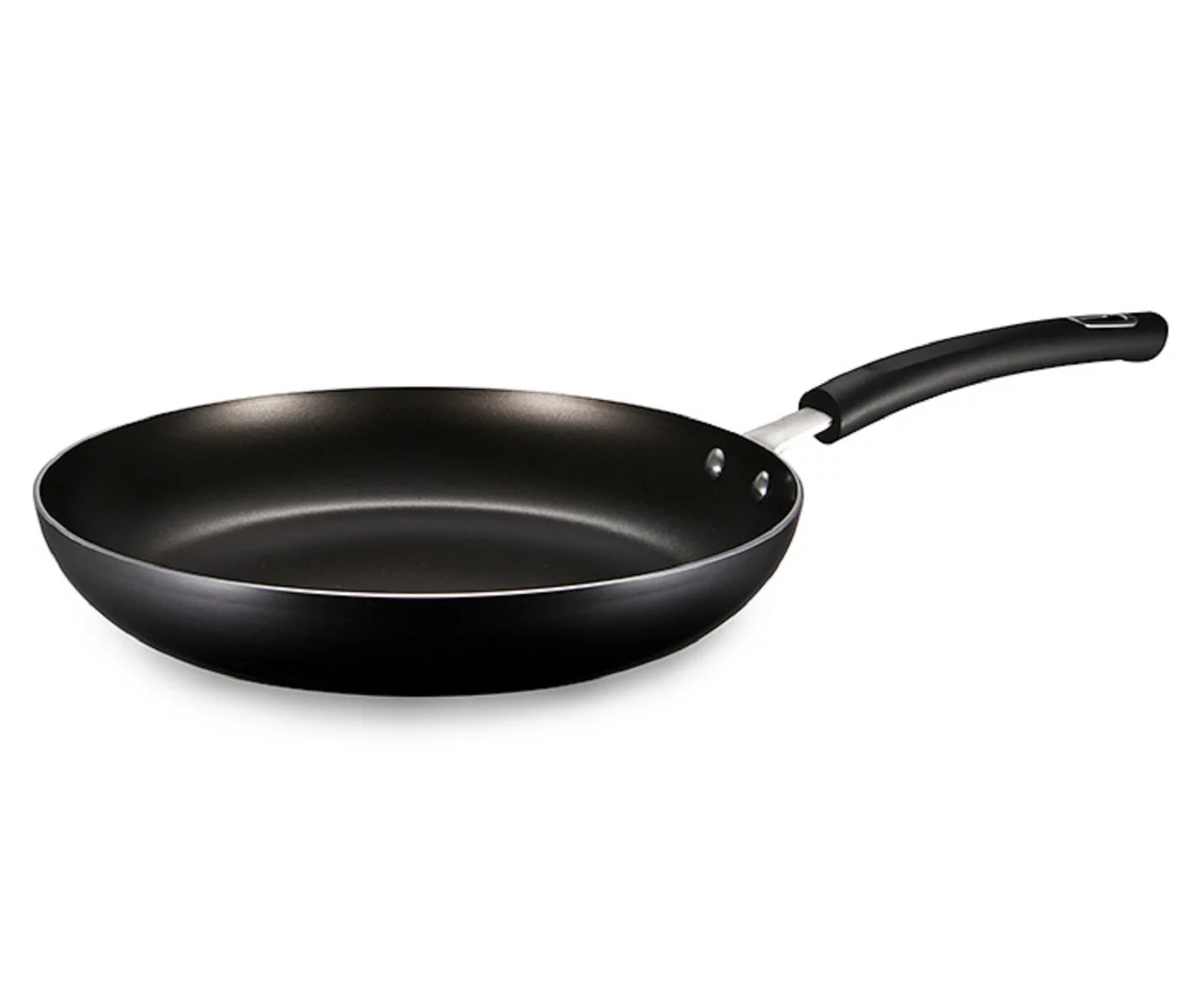 12" Black Non-Stick Rivet Handle Fry Pan 3 12" Black Non-Stick Rivet Handle Fry Pan