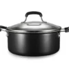 Black 5-Quart Non-Stick Rivet Handle Dutch Oven -Household Items Sale 810520292
