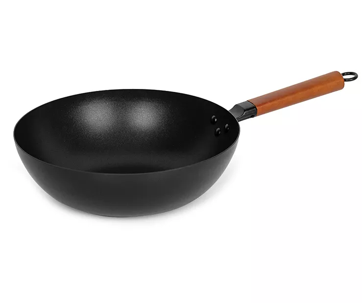 12.5" Non-Stick Carbon Steel Wok 3 12.5" Non-Stick Carbon Steel Wok
