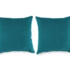 Peacock Green Outdoor Throw Pillows, 2-Pack 1 Peacock Green Outdoor Throw Pillows, 2-Pack -Household Items Sale 810520671