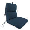 Indigo Blue High Back Outdoor Chair Cushion 1 Indigo Blue High Back Outdoor Chair Cushion -Household Items Sale 810520687