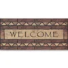 Manor "Welcome" Celtic Stone Outdoor Doormat, (47" X 19.5") -Household Items Sale 810521938