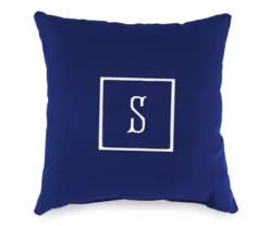 "S" Monogram Indoor/Outdoor Throw Pillow 11 "S" Monogram Indoor/Outdoor Throw Pillow -Household Items Sale 810522318