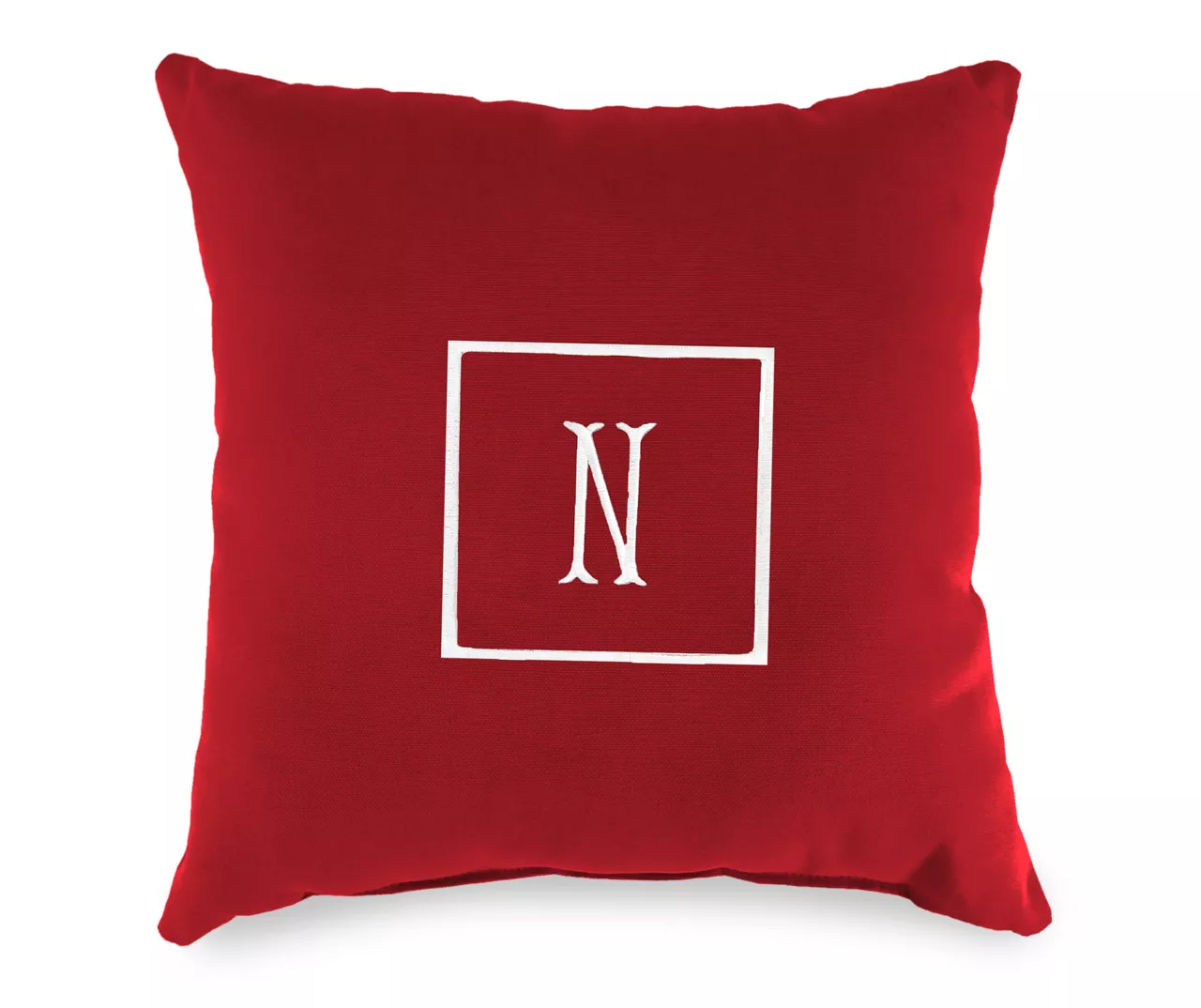 "N" Monogram Indoor/Outdoor Throw Pillow 4 "N" Monogram Indoor/Outdoor Throw Pillow - Image 2