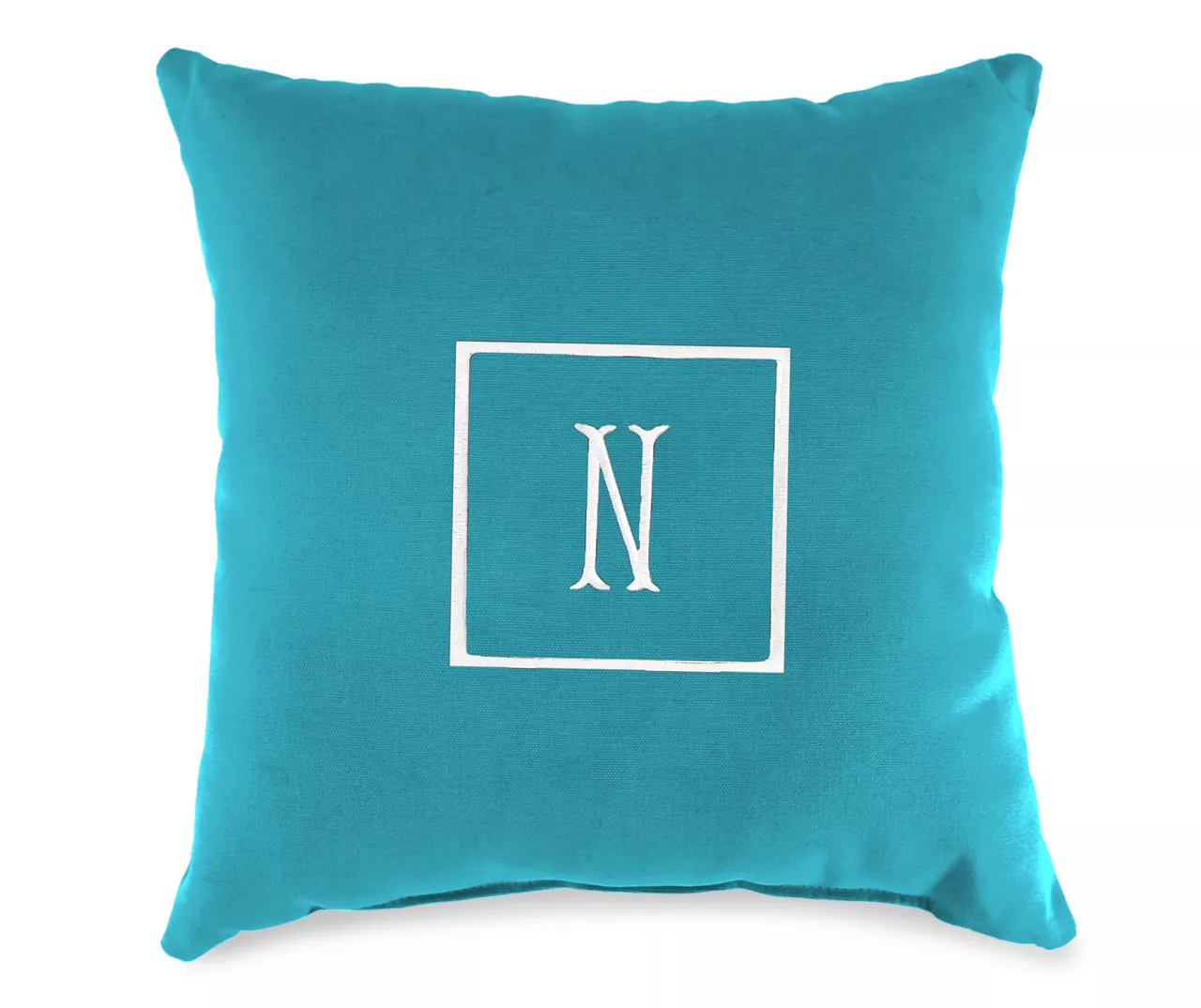 "N" Monogram Indoor/Outdoor Throw Pillow 3 "N" Monogram Indoor/Outdoor Throw Pillow
