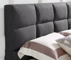 Orson Gray Full Upholstered Bed 12 Orson Gray Full Upholstered Bed -Household Items Sale 810524557 4