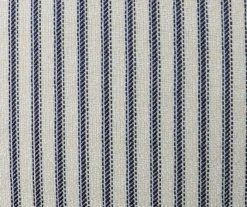 Navy Blue Tick Stripe Reversible Deluxe Outdoor Bench Cushion -Household Items Sale 810525197 8