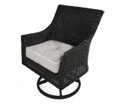 Linen-Gray 4-Piece Outdoor Wicker Chair Cushion Set 11 Linen-Gray 4-Piece Outdoor Wicker Chair Cushion Set -Household Items Sale 810525532 3