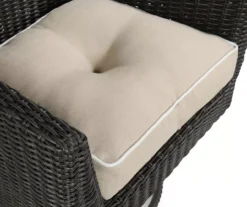 Linen 4-Piece Outdoor Wicker Chair Cushion Set 13 Linen 4-Piece Outdoor Wicker Chair Cushion Set -Household Items Sale 810525536 5