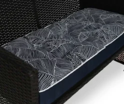 Navy Blue Banana Leaf Outdoor Chair & Settee Cushion Set 10 Navy Blue Banana Leaf Outdoor Chair & Settee Cushion Set -Household Items Sale 810525537 5