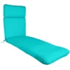 Turquoise Outdoor Chaise Cushion 1 Turquoise Outdoor Chaise Cushion -Household Items Sale 810525544 1