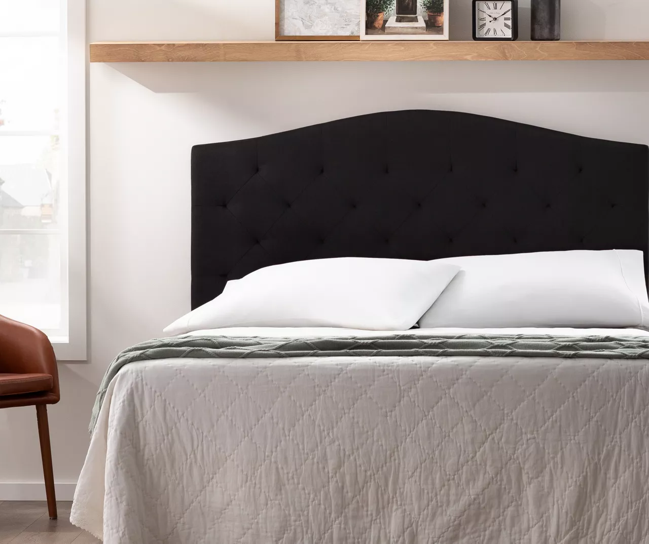 Brookside Curved Edge Upholstered Headboard 17 Brookside Curved Edge Upholstered Headboard - Image 15