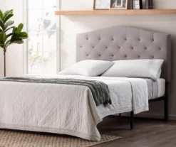 Brookside Curved Edge Upholstered Headboard 28 Brookside Curved Edge Upholstered Headboard -Household Items Sale 810527114 3