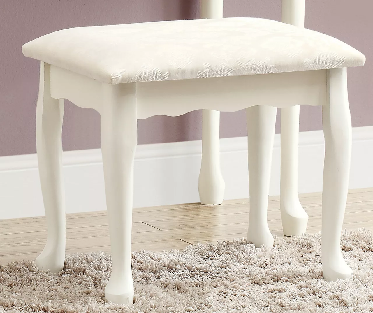 Antique White 2-Piece Mirror Vanity Set 6 Antique White 2-Piece Mirror Vanity Set - Image 4