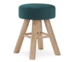 Wooden Leg Upholstered Ottoman -Household Items Sale 810533419 2