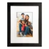 Black Matted Linear Photo Frame, (5" X 7") -Household Items Sale 810533920