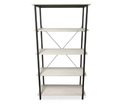 Real Living Rustic 5-Shelf Bookcase -Household Items Sale 810534676 1
