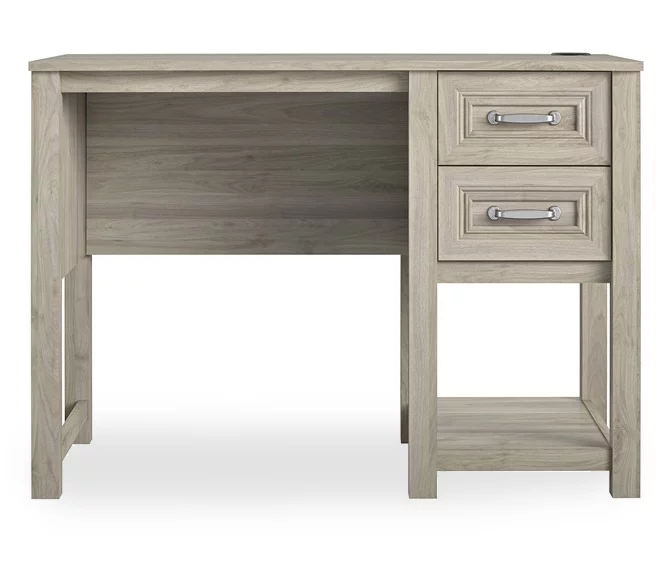 Sierra Ridge Levi Light Walnut Pedestal Desk 3 Sierra Ridge Levi Light Walnut Pedestal Desk