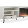 Rylee White Electric Fireplace Console -Household Items Sale 810538188 3