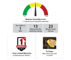 Rylee White Electric Fireplace Console 13 Rylee White Electric Fireplace Console -Household Items Sale 810538188 6