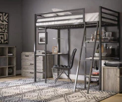 Nova Gray Oak 4-Drawer Storage Dresser -Household Items Sale 810538201 6