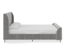 Little Seeds Valentina Velvet Full Bed 17 Little Seeds Valentina Velvet Full Bed -Household Items Sale 810538403 4