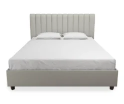 Novogratz Brittany Upholstered Linen Queen Bed 24 Novogratz Brittany Upholstered Linen Queen Bed -Household Items Sale 810538410 5