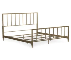 CosmoLiving Blair Brass Metal King Bed 11 CosmoLiving Blair Brass Metal King Bed -Household Items Sale 810541048 4