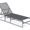 Nyla Charcoal Adjustable Wicker Chaise Patio Lounge -Household Items Sale 810541218 1