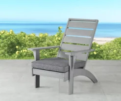 Sea Grove Gray Cushioned Patio Chair -Household Items Sale 810541597 10