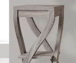 Monarch 3-Tier Twisted Leg Side Table 24 Monarch 3-Tier Twisted Leg Side Table -Household Items Sale 810542508 3