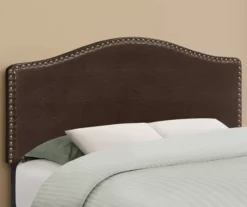 Monarch Faux Leather Button Tufted Headboard -Household Items Sale 810542517 1
