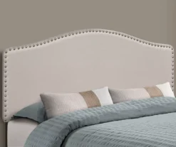 Monarch Linen Nailhead Trim Headboard 26 Monarch Linen Nailhead Trim Headboard -Household Items Sale 810542518 1