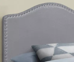 Monarch Faux Leather Button Tufted Headboard -Household Items Sale 810542524 3