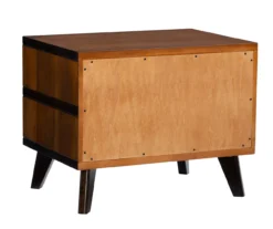 Manhattan Walnut 2-Drawer Mid-Century Wood Nightstand 21 Manhattan Walnut 2-Drawer Mid-Century Wood Nightstand -Household Items Sale 810543109 A2 4