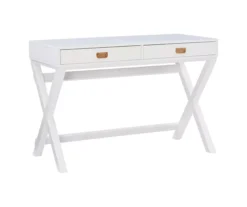 Cami White X-Base Campaign Writing Desk -Household Items Sale 810543179 5