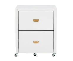 Kari White 2-Drawer Rolling Filing Cabinet -Household Items Sale 810543247 3