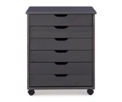 Craft Mate Wide Gray 6-Drawer Rolling Storage Cart -Household Items Sale 810543297 3