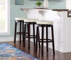 Clea 29" Padded Vinyl Swivel Counter Stool -Household Items Sale 810543391 2