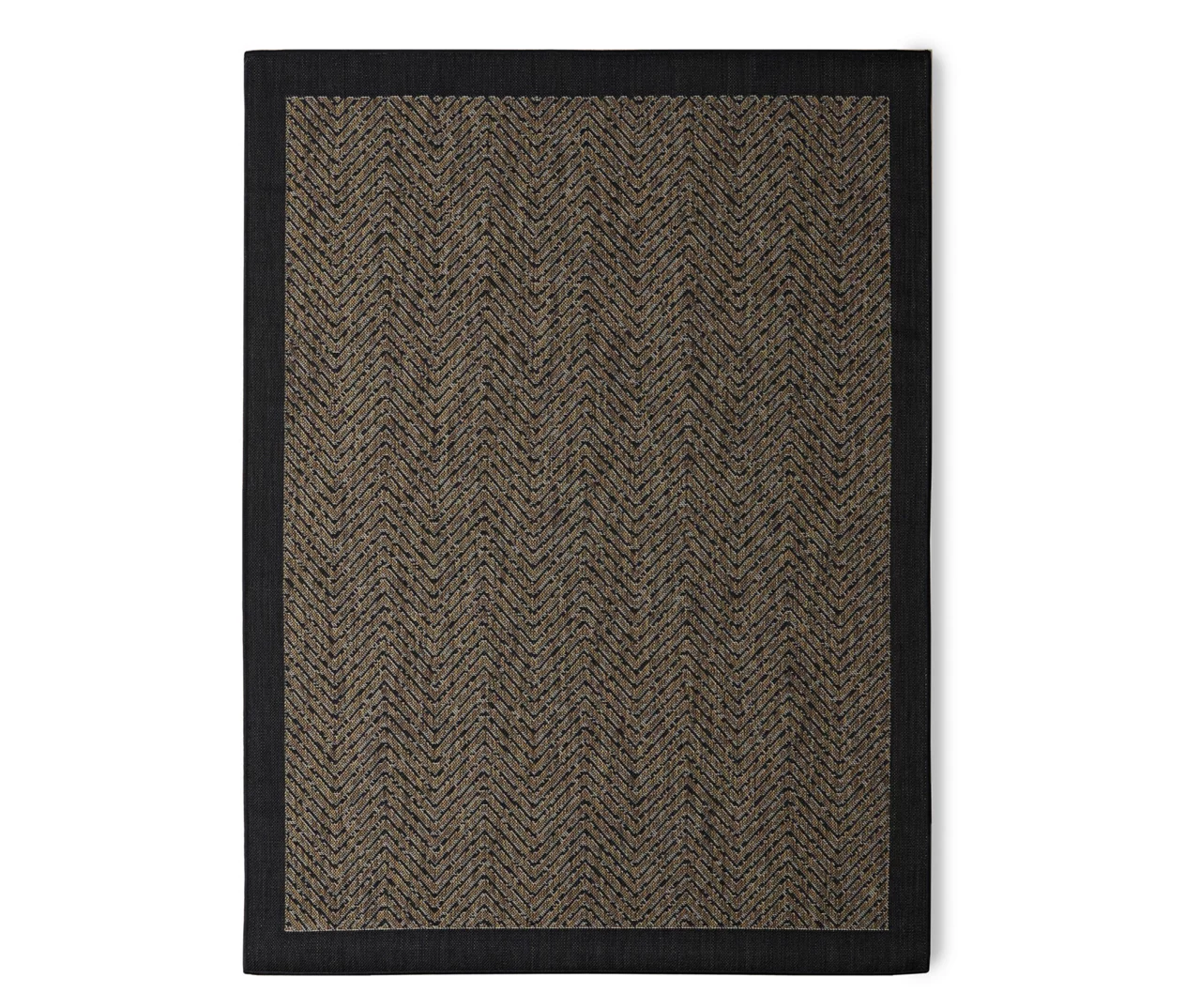 Biscayne Textured Chevron Outdoor Area Rug, (8' X 10') 4 Biscayne Textured Chevron Outdoor Area Rug, (8' X 10') - Image 2
