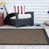 Biscayne Textured Chevron Outdoor Area Rug, (8' X 10') -Household Items Sale 810545354 810545355