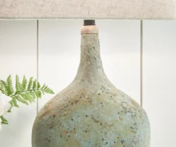 Sage Speckled Maribeth Paper Table Lamp, 2-Pack -Household Items Sale 810546702 3