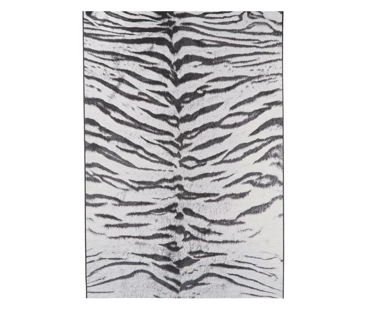 Dolce Ivory & Black Bengal Stripe Outdoor Area Rug, (5' 3" X 7.5') 3 Dolce Ivory & Black Bengal Stripe Outdoor Area Rug, (5' 3" X 7.5')