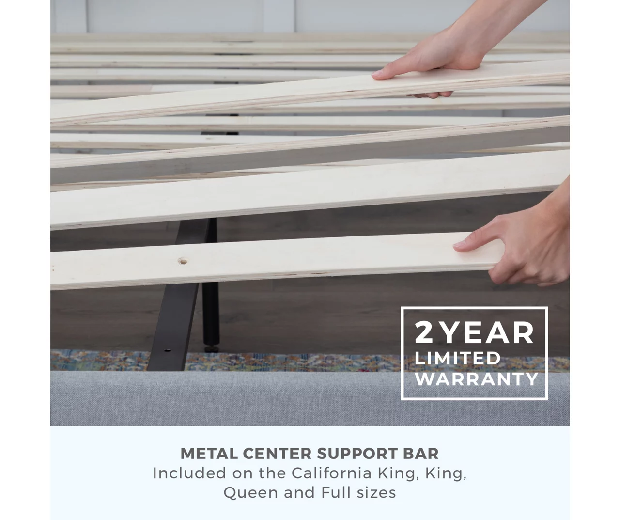 Isabelle Cream Upholstered Twin Wingback Bed 9 Isabelle Cream Upholstered Twin Wingback Bed - Image 7