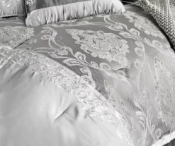Platinum Damask Kacee Comforter Set -Household Items Sale 810547741 1