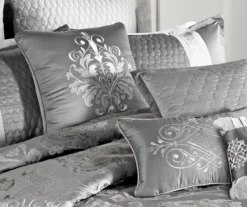 Platinum Damask Kacee Comforter Set -Household Items Sale 810547741 3